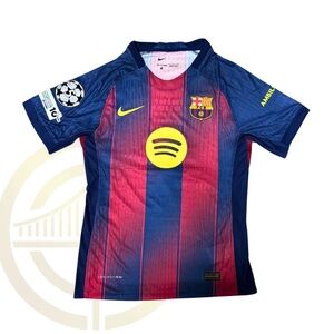 Nike Barcelona Blue and Red Men's Jersey
